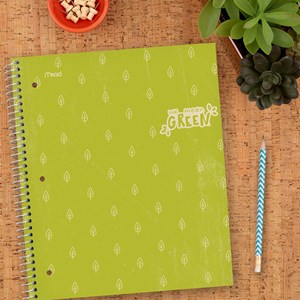 We Mean Green notebook